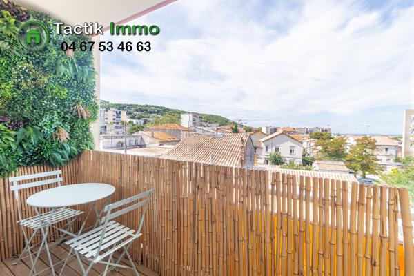 Appartement type 2 avec loggia, ascenseur et vue dégagée