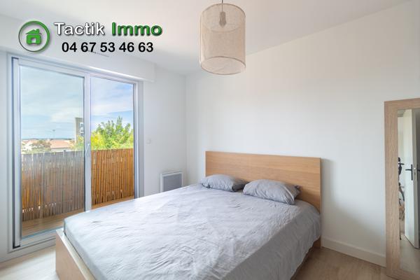 Appartement type 2 avec loggia, ascenseur et vue dégagée