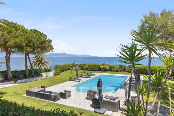 Villa vue mer 1ère ligne Cap d'Antibes