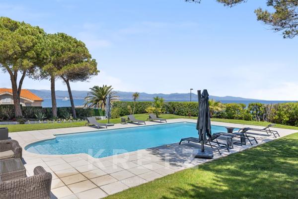Villa vue mer 1ère ligne Cap d'Antibes