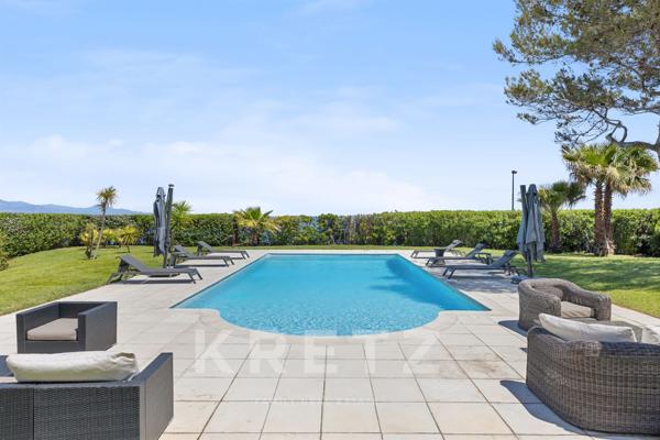 Villa vue mer 1ère ligne Cap d'Antibes