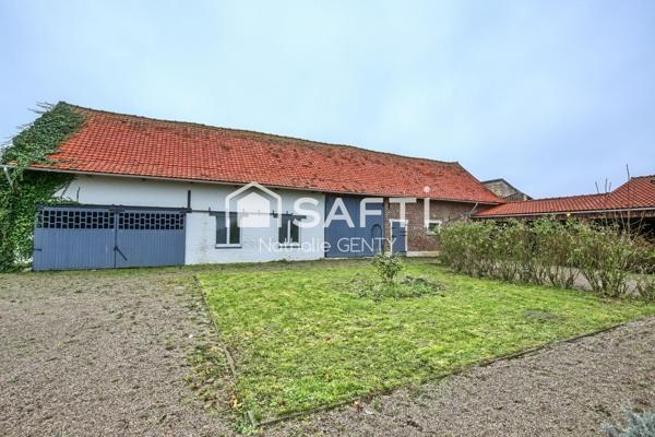 ANCIEN CORPS DE FERME AVEC CHAMBRES D'HÔTES ET DÉPENDANCES SUR UNE PARCELLE DE 8000 M2 À STEENVOORDE