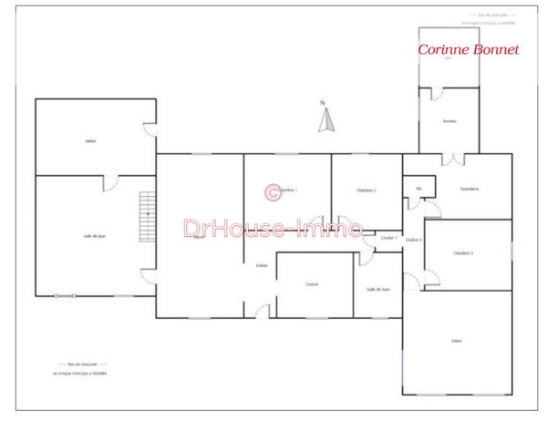 Maison à vendre 5 pièces de 171 m²