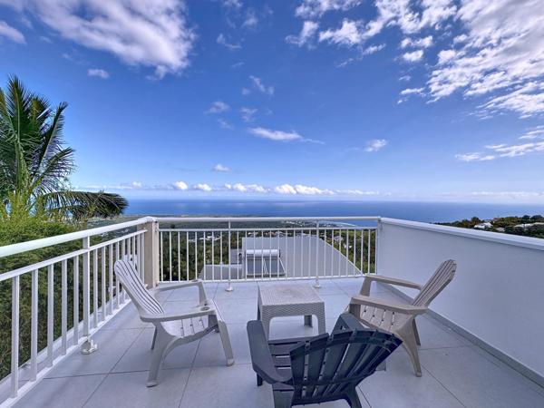 Villa contemporaine F5 avec vue mer