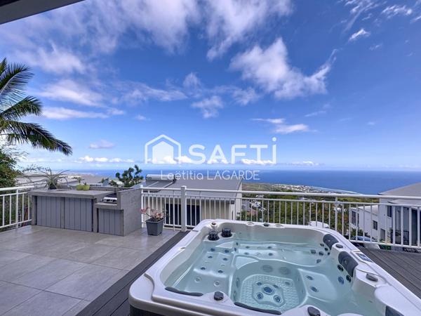 Villa contemporaine F5 avec vue mer