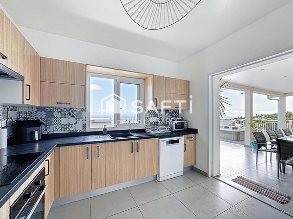 Villa contemporaine F5 avec vue mer