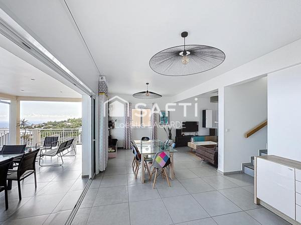 Villa contemporaine F5 avec vue mer