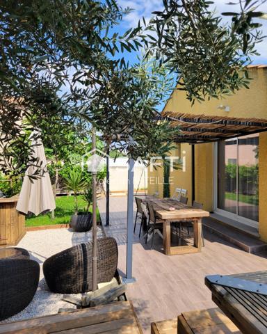 Maison récente 3 chambres avec piscine, jardin et garage