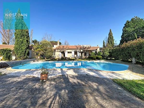 Magnifique Maison 9 pièces à vendre avec 3689m2 de parc, piscine, 2 min de Revel 31250