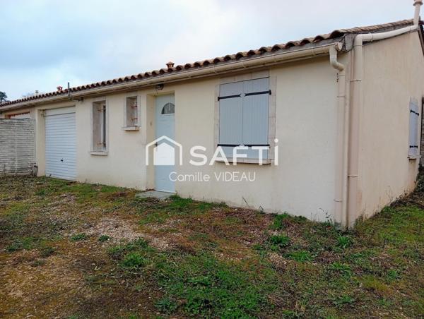 Maison 3 chambres et jardin