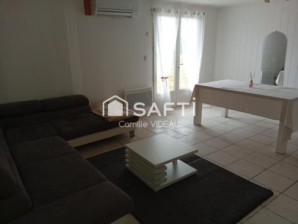 Maison 3 chambres et jardin