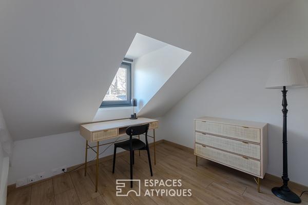 Duplex meublé et rénové au coeur d’un quartier historique