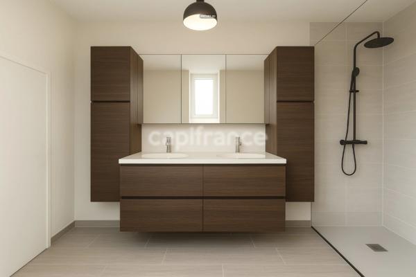 MAISON 3 CHAMBRES + BUREAU ET AVEC UN DOUBLE GARAGE de 60 m²