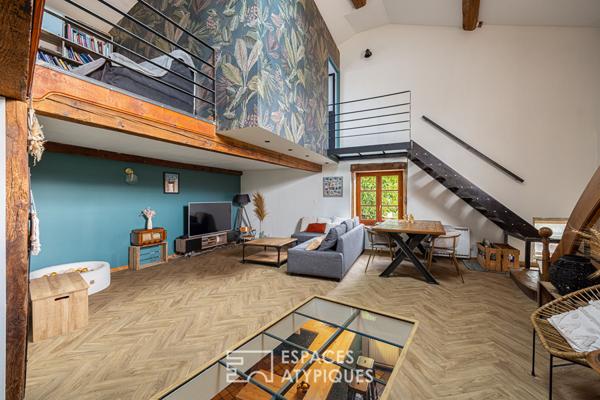 Maison de ville entièrement rénovée avec terrasse