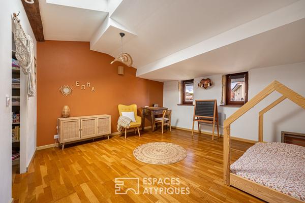 Maison de ville entièrement rénovée avec terrasse