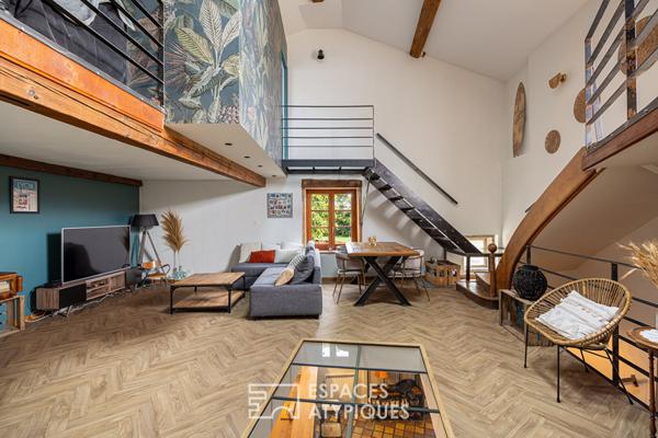 Maison de ville entièrement rénovée avec terrasse