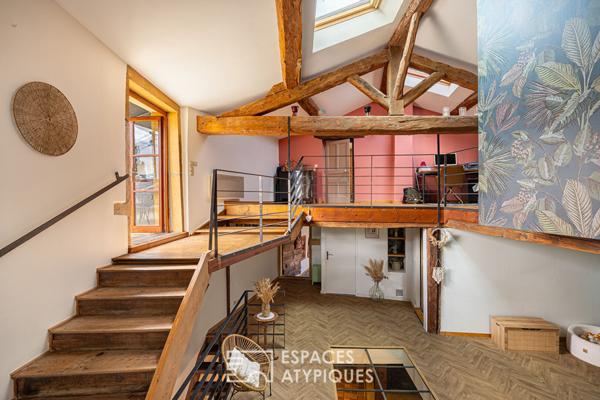 Maison de ville entièrement rénovée avec terrasse