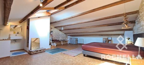 Maison ancienne en pierre T6 de 182 m2 avec un beau jardin