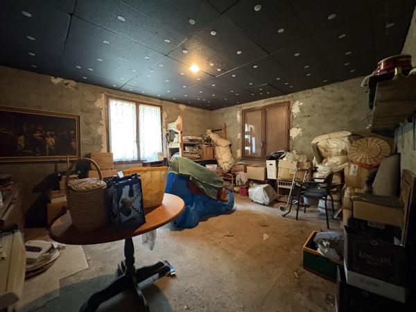 COUIZA-MAISON DE PLAIN-PIED DE 104.12M² AVEC SOUS-SOL COMPLET, GARAGE, DÉPENDANCE ET PARC ARBORÉ DE 2276M²
