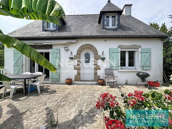 Vente d'une maison vivable de plain pied 4 chambres avec sous-sol total à Pléneuf Val André