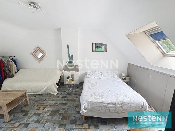 Vente d'une maison vivable de plain pied 4 chambres avec sous-sol total à Pléneuf Val André
