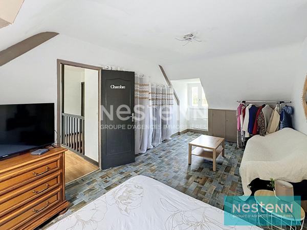 Vente d'une maison vivable de plain pied 4 chambres avec sous-sol total à Pléneuf Val André