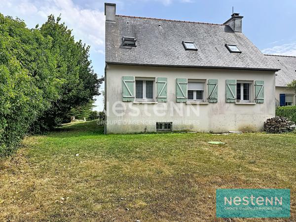 Vente d'une maison vivable de plain pied 4 chambres avec sous-sol total à Pléneuf Val André