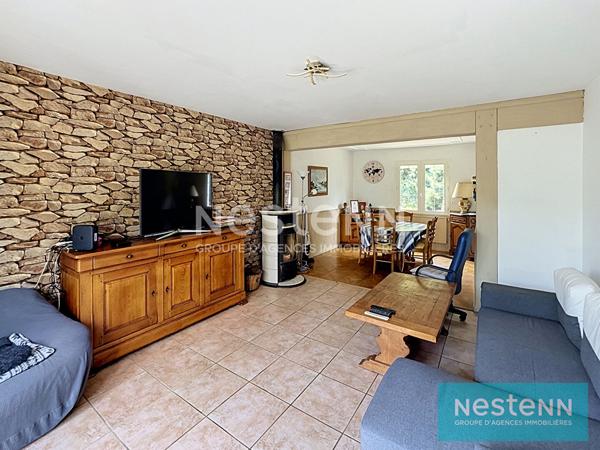 Vente d'une maison vivable de plain pied 4 chambres avec sous-sol total à Pléneuf Val André