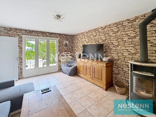 Vente d'une maison vivable de plain pied 4 chambres avec sous-sol total à Pléneuf Val André