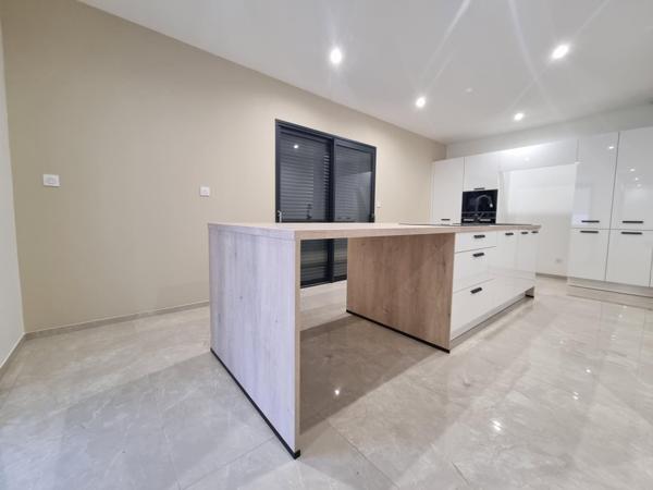 Maison de plain pied construite en 2022.