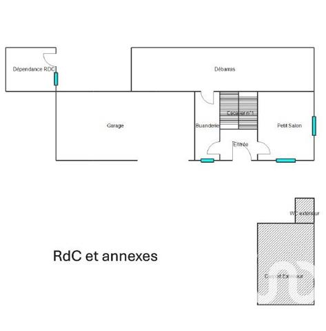 Maison 5 pièces de 156 m² à Romainville (93230)