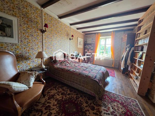 Maison de campagne 213m2 divisible en 2 logements avec jardin arboré et garage