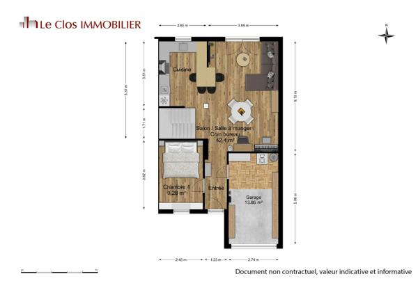 Vente maison 4 pièces 80.00 m², 31840