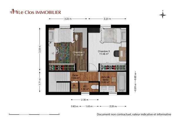 Vente maison 4 pièces 80.00 m², 31840