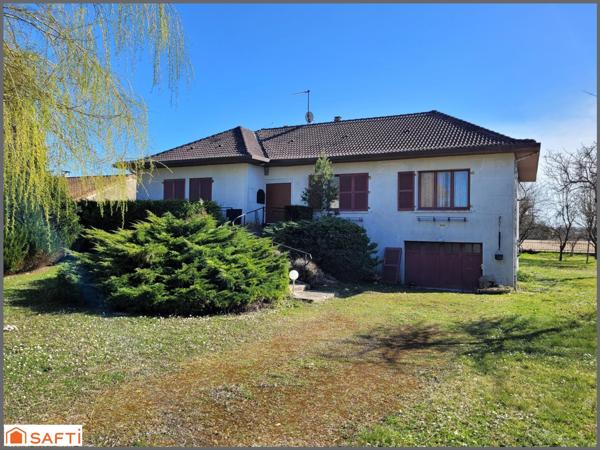 pavillon 4 chambres sur sous-sol complet