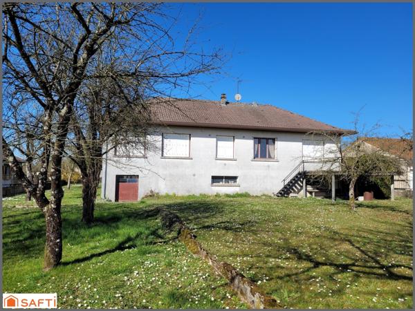 pavillon 4 chambres sur sous-sol complet