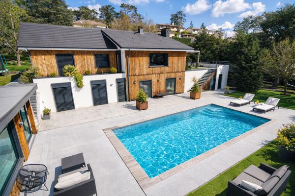 Saint-Priest-en-Jarez (42270) VILLA CONTEMPORAINE D’EXCEPTION – ENVIRONNEMENT PRIVILÉGIÉ