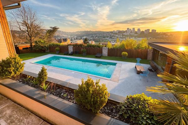 Saint-Priest-en-Jarez (42270) VILLA CONTEMPORAINE D’EXCEPTION – ENVIRONNEMENT PRIVILÉGIÉ