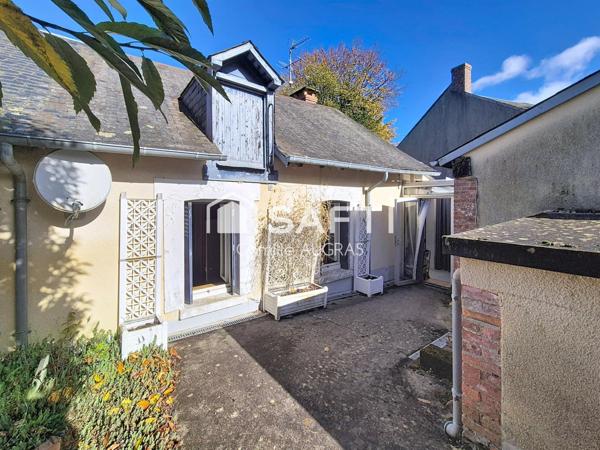 La Chapelotte, maison de 61m² de type 4 sur 822m² de terrain.