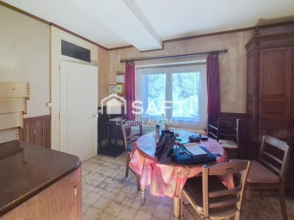 La Chapelotte, maison de 61m² de type 4 sur 822m² de terrain.