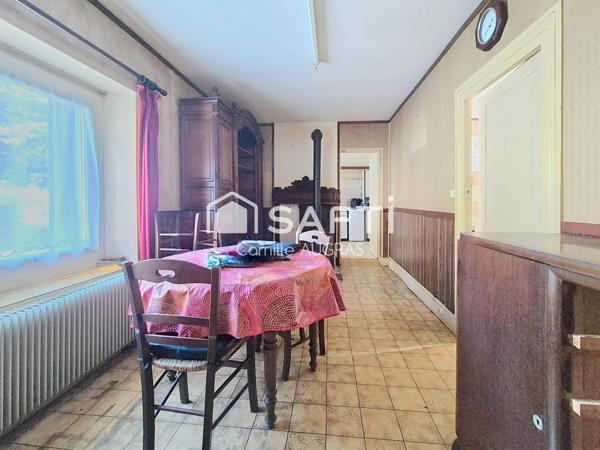 La Chapelotte, maison de 61m² de type 4 sur 822m² de terrain.