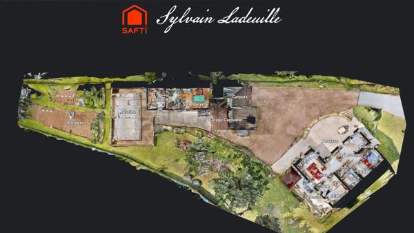 Maison de plain-pied + dépendance de 90m² proche St-Cyprien