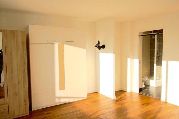 Appartement  T1 avec terrasse loué Meublé avec cave et parking
