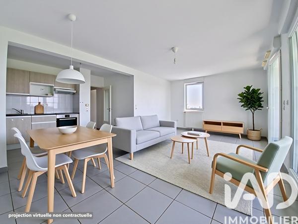 Appartement à vendre 3 pièces 64,93 m² Saint-Herblain
