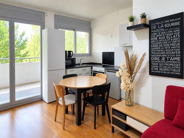 Appartement 2 pièces 39.86 m2