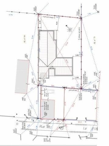 Terrain constructible de 527 m² avec CU