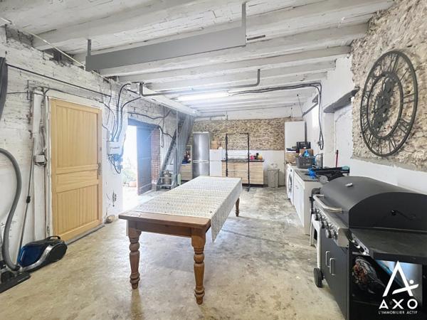 Maison de charme avec garage double sur 1hec de terrain