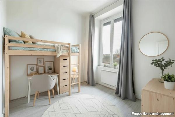 Appartement T5 en duplex – 94,63 m² Carrez (113,55 m² au sol) – Petite copropriété