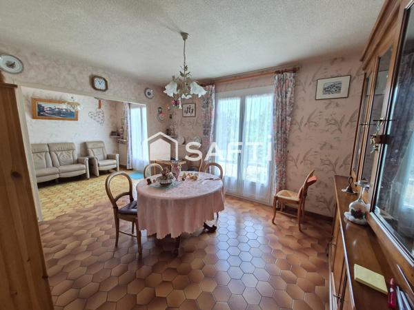 PAVILLON PLAIN PIED : 3ch + Jardin + Garage