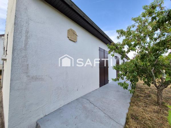 PAVILLON PLAIN PIED : 3ch + Jardin + Garage